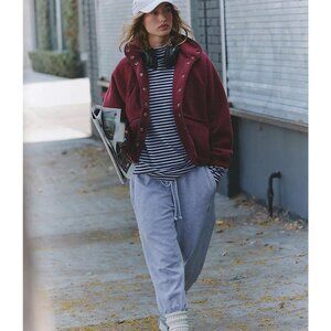 Hit The Slopes Fleece Jacket Color: Burgundy